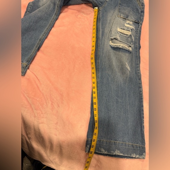 AsiSea belted distressed Jeans made in Columbia Sz 12/30 - Picture 8 of 13